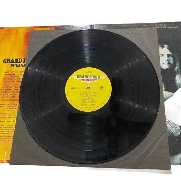 GRAND FUNK Phoenix Original 1972 LP VINYL Album Capital Records SMAS11099 - Picture 6 of 6